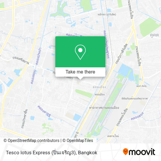 Tesco lotus Express (ปิ่นเจริญ3) map
