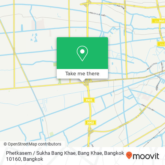 Phetkasem / Sukha Bang Khae, Bang Khae, Bangkok 10160 map