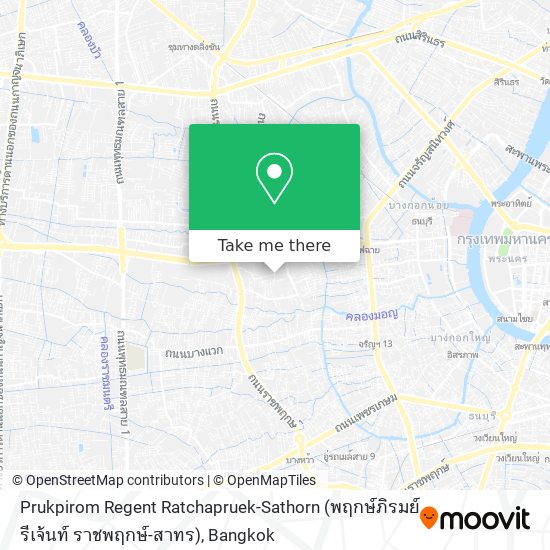 Prukpirom Regent Ratchapruek-Sathorn (พฤกษ์ภิรมย์รีเจ้นท์ ราชพฤกษ์-สาทร) map