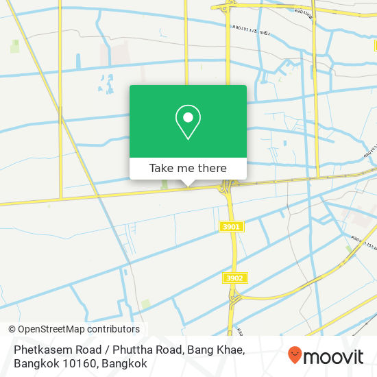 Phetkasem Road / Phuttha Road, Bang Khae, Bangkok 10160 map