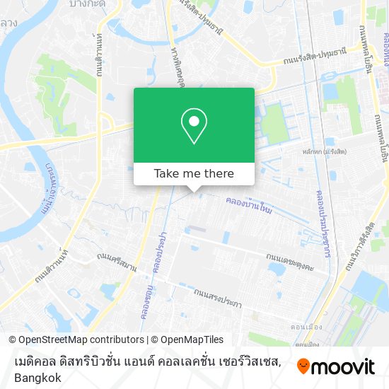 เมดิคอล ดิสทริบิวชั่น แอนด์ คอลเลคชั่น เซอร์วิสเซส map