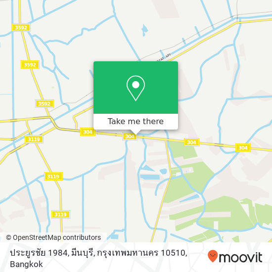 ประยูรชัย 1984, มีนบุรี, กรุงเทพมหานคร 10510 map