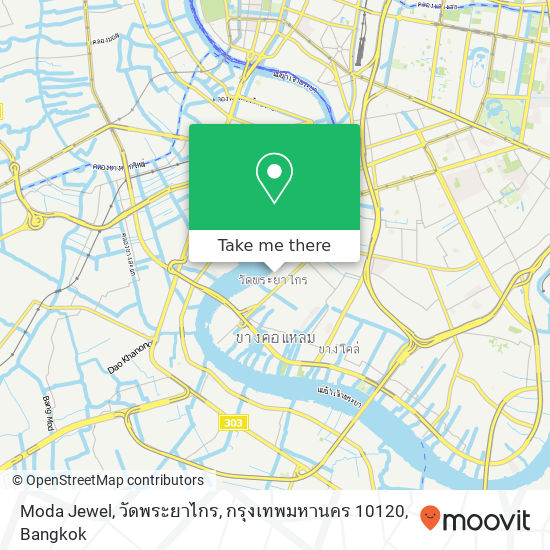 Moda Jewel, วัดพระยาไกร, กรุงเทพมหานคร 10120 map