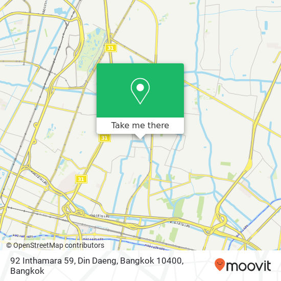 92 Inthamara 59, Din Daeng, Bangkok 10400 map