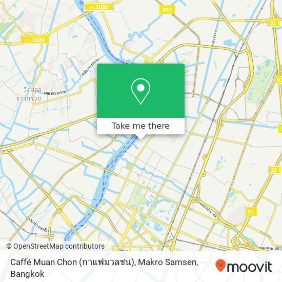 Caffé Muan Chon (กาแฟมวลชน), Makro Samsen map