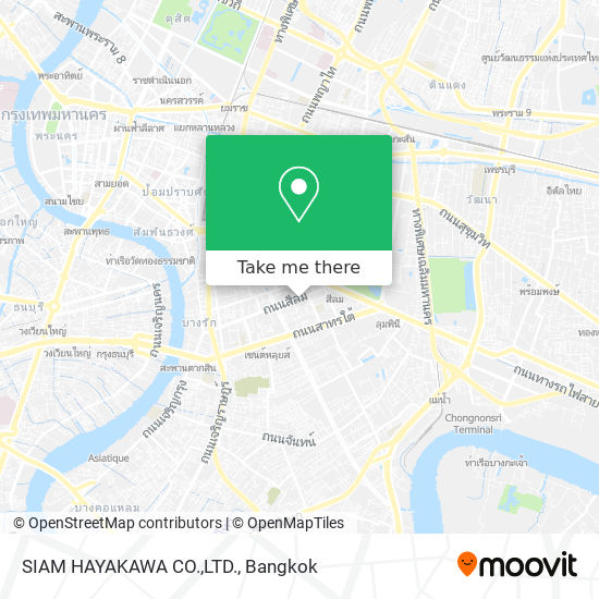 SIAM HAYAKAWA CO.,LTD. map