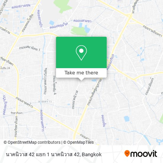 นาคนิวาส 42 แยก 1 นาคนิวาส 42 map