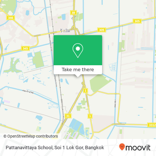 Pattanavittaya School, Soi 1 Lok Gor map