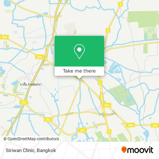 Siriwan Clinic map