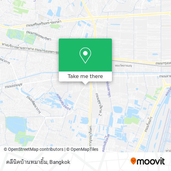 คลีนิคบ้านหมายิ้ม map