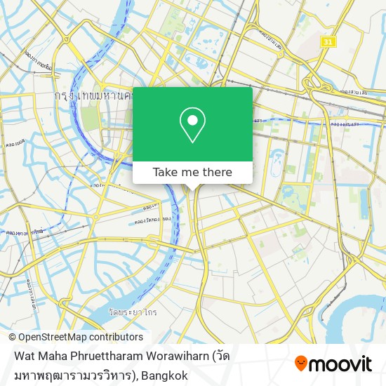 Wat Maha Phruettharam Worawiharn (วัดมหาพฤฒารามวรวิหาร) map