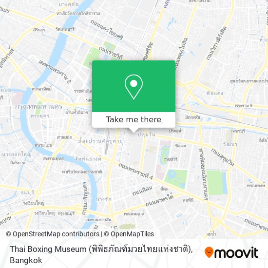 Thai Boxing Museum (พิพิธภัณฑ์มวยไทยแห่งชาติ) map