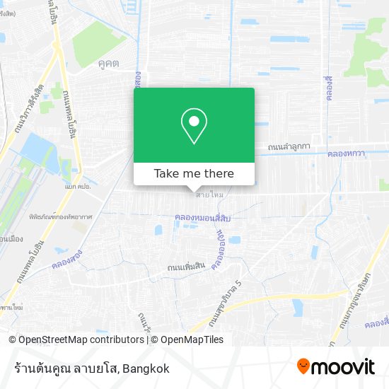 ร้านต้นคูณ ลาบยโส map