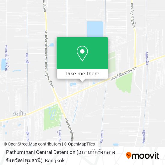 Pathumthani Central Detention (สถานกักขังกลางจังหวัดปทุมธานี) map