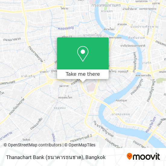 Thanachart Bank (ธนาคารธนชาต) map