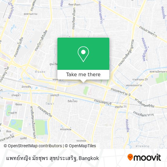 แพทย์หญิง มัธชุพร สุขประเสริฐ map