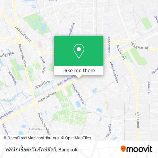 คลินิกเอื้อตะวันรักษ์สัตว์ map