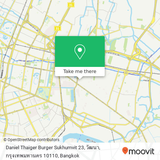 Daniel Thaiger Burger Sukhumvit 23, วัฒนา, กรุงเทพมหานคร 10110 map