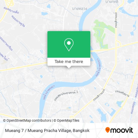 Mueang 7 / Mueang Pracha Village map