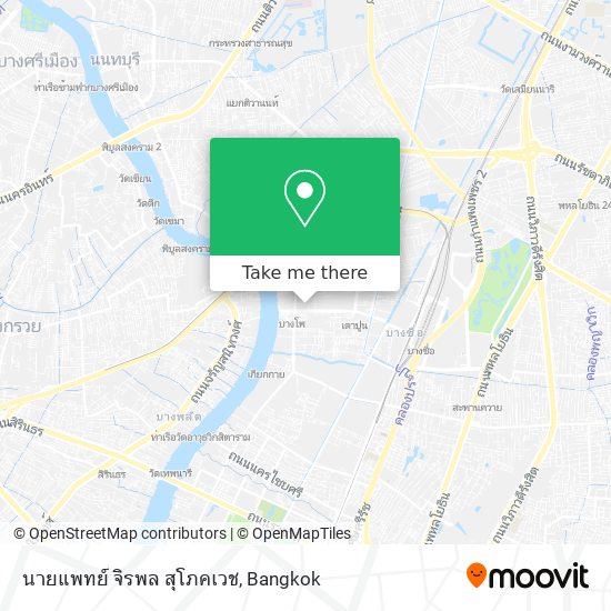 นายแพทย์ จิรพล สุโภคเวช map