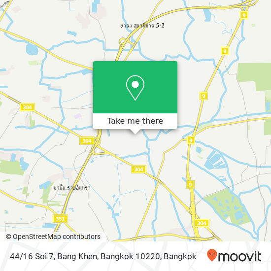 44 / 16 Soi 7, Bang Khen, Bangkok 10220 map