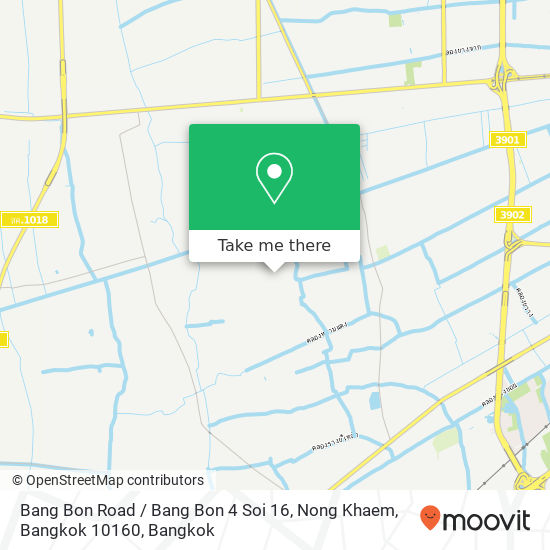 Bang Bon Road / Bang Bon 4 Soi 16, Nong Khaem, Bangkok 10160 map