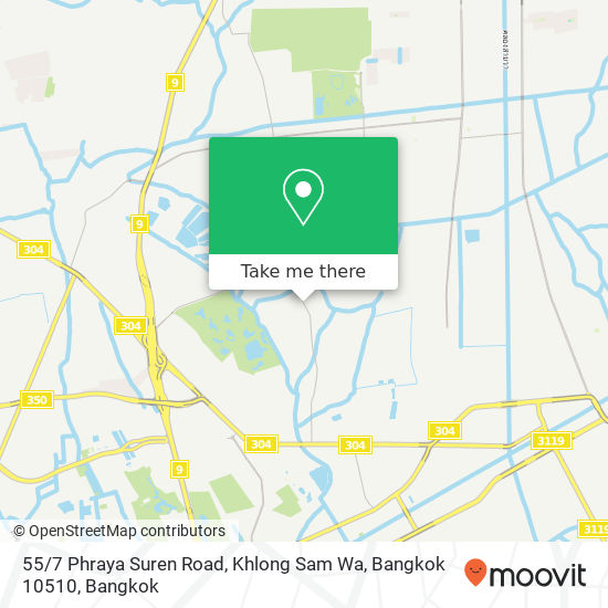 55 / 7 Phraya Suren Road, Khlong Sam Wa, Bangkok 10510 map