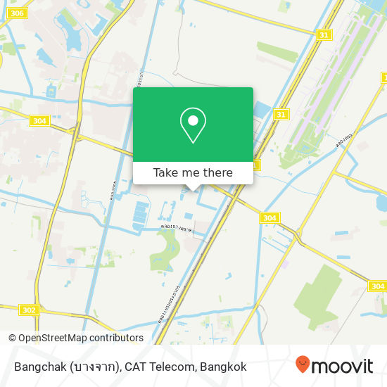 Bangchak (บางจาก), CAT Telecom map