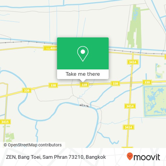 ZEN, Bang Toei, Sam Phran 73210 map