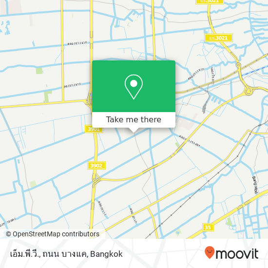 เอ็ม.พี.วี., ถนน บางแค map