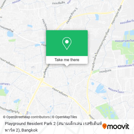 Playground Resident Park 2 (สนามเด็กเล่น เรสซิเด้นท์พาร์ค 2) map