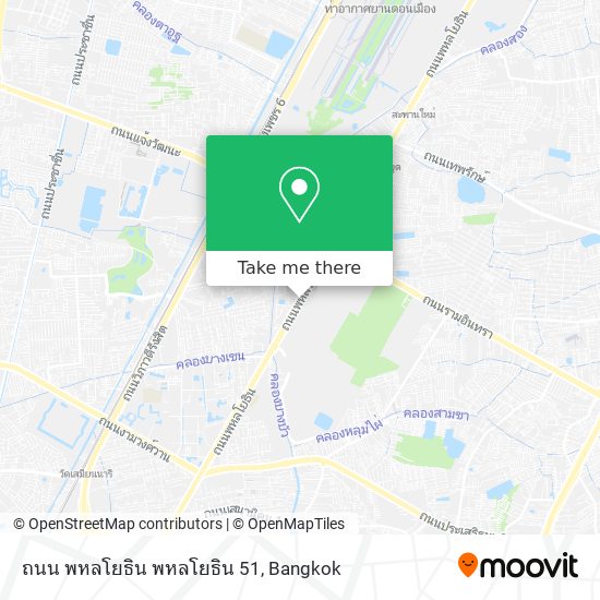 ถนน พหลโยธิน พหลโยธิน 51 map