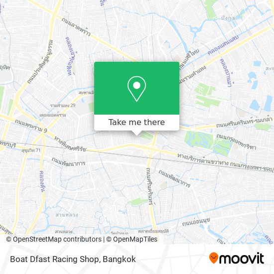 Boat Dfast Racing Shop map