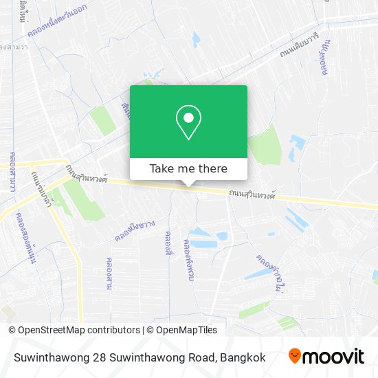 Suwinthawong 28 Suwinthawong Road map
