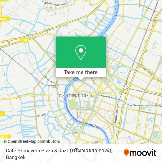 Cafe Primavera Pizza & Jazz (พรีมาเวลร่า คาเฟ่) map