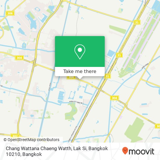Chang Wattana Chaeng Watth, Lak Si, Bangkok 10210 map