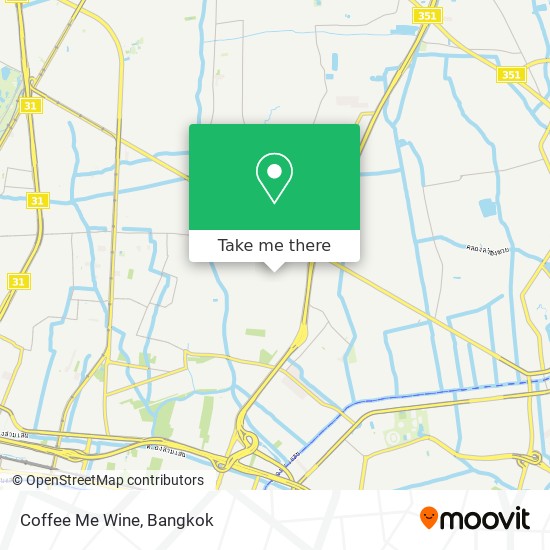 Coffee Me Wine map