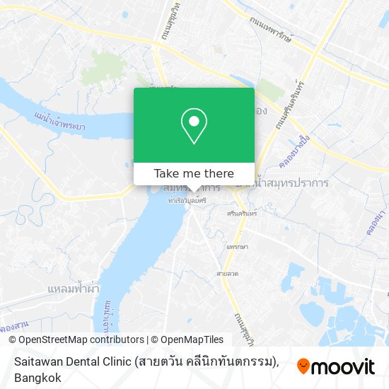 Saitawan Dental Clinic (สายตวัน คลีนิกทันตกรรม) map