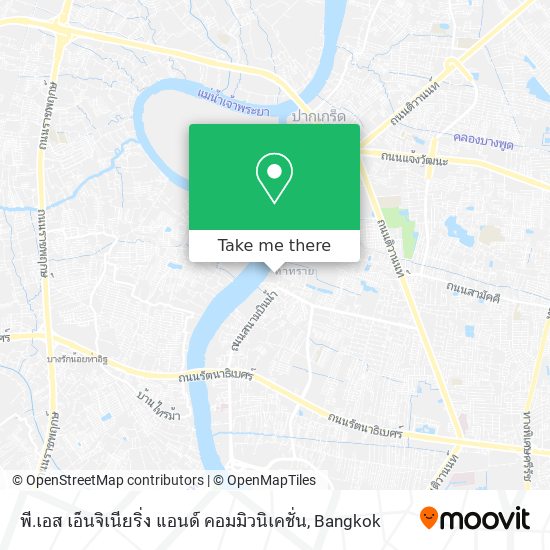 พี.เอส เอ็นจิเนียริ่ง แอนด์ คอมมิวนิเคชั่น map