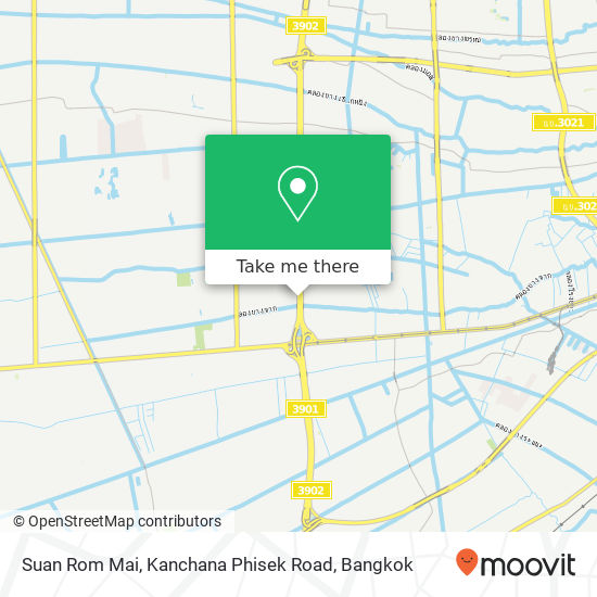 Suan Rom Mai, Kanchana Phisek Road map