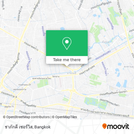 ชาภักดี เซอร์วิส map
