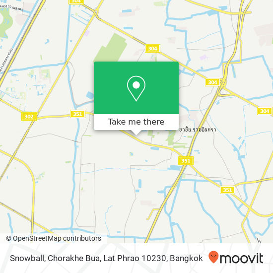 Snowball, Chorakhe Bua, Lat Phrao 10230 map