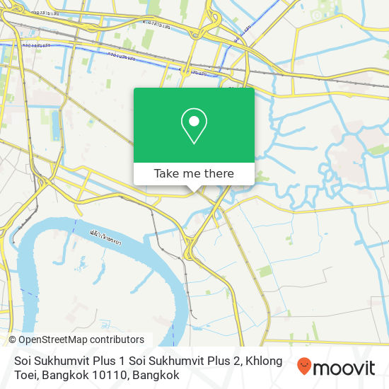 Soi Sukhumvit Plus 1 Soi Sukhumvit Plus 2, Khlong Toei, Bangkok 10110 map