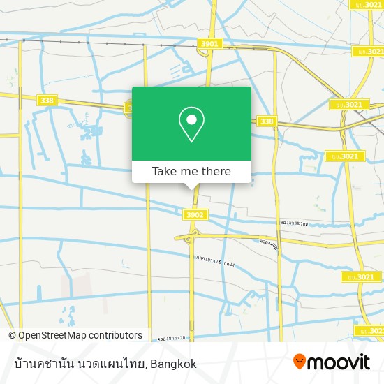 บ้านคชานัน นวดแผนไทย map