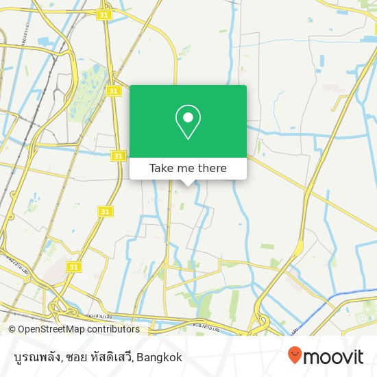 บูรณพลัง, ซอย หัสดิเสวี map