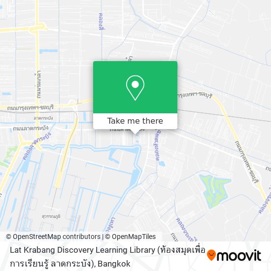 Lat Krabang Discovery Learning Library (ห้องสมุดเพื่อการเรียนรู้ ลาดกระบัง) map