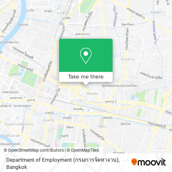 Department of Employment (กรมการจัดหางาน) map