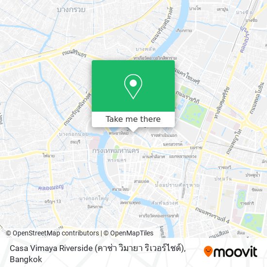 Casa Vimaya Riverside (คาซ่า วิมายา ริเวอร์ไซด์) map