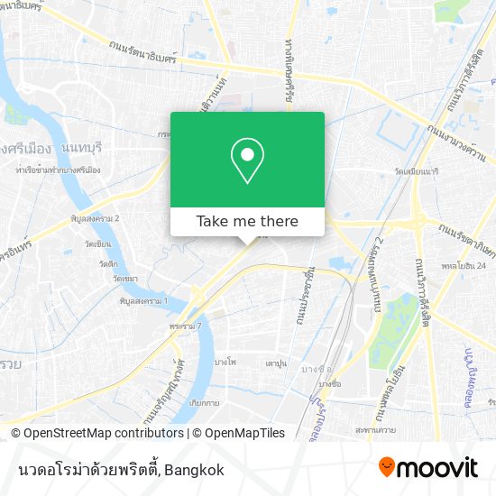 นวดอโรม่าด้วยพริตตี้ map