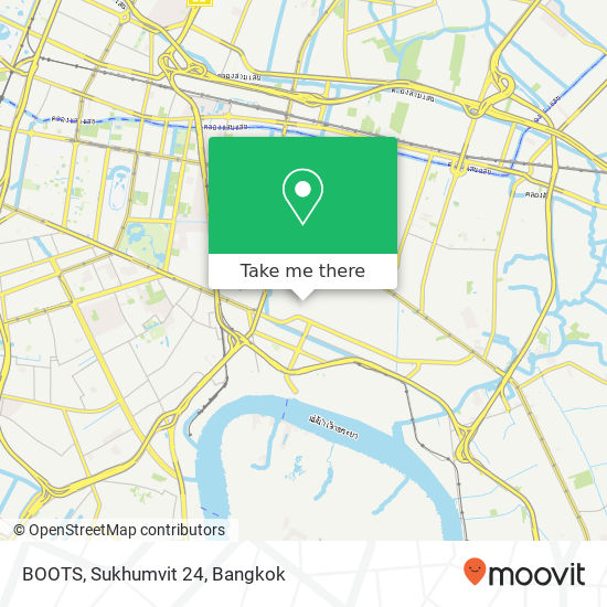 BOOTS, Sukhumvit 24 map